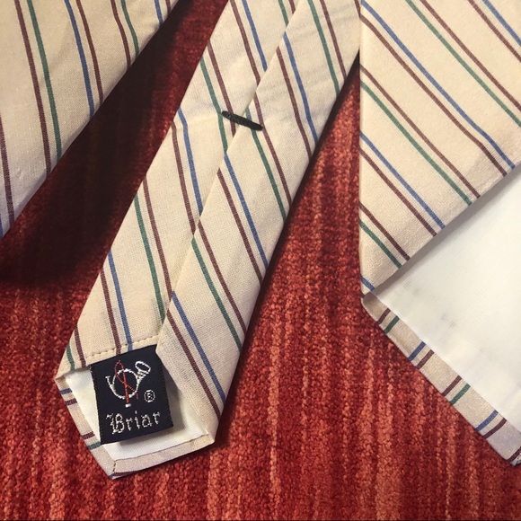 ✨Vintage-like new- Leonard Frank Striped Neck Tie✨ - Picture 6 of 6